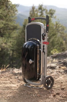 Barbacoa de gas WEBER Weber Traveler de 1 quemadores y 13.71 kw de potencia recomendado para de 6 a 10 personas