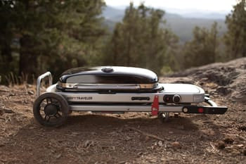 Barbacoa de gas WEBER Weber Traveler de 1 quemadores y 13.71 kw de potencia recomendado para de 6 a 10 personas