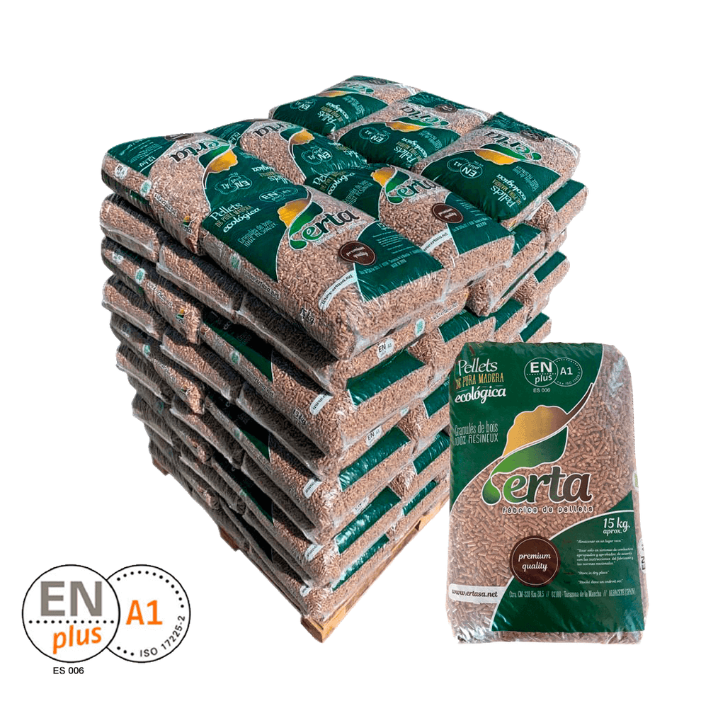 Erta Palet 15 sacos