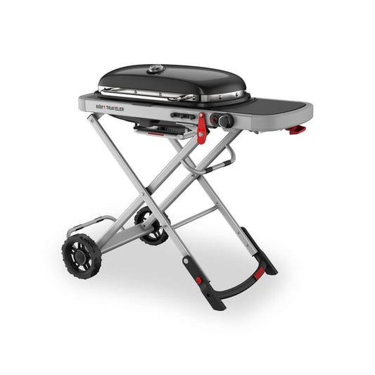 Barbacoa de gas WEBER Weber Traveler de 1 quemadores y 13.71 kw de potencia recomendado para de 6 a 10 personas