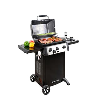 Barbacoa de gas BROIL KING Gem de 4 quemadores y 9.6 kw de potencia recomendado para de 6 a 10 personas
