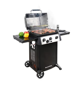 Barbacoa de gas BROIL KING Gem de 4 quemadores y 9.6 kw de potencia recomendado para de 6 a 10 personas